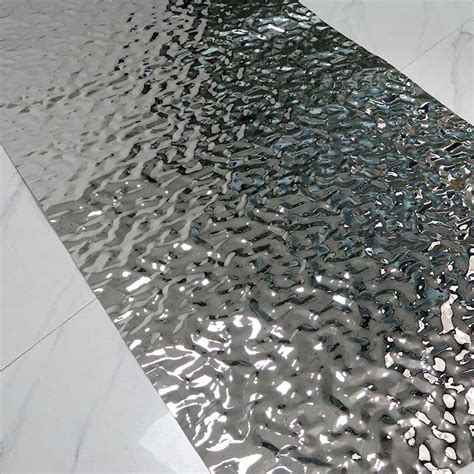 rippled sheet metal|decorative stainless steel sheet.